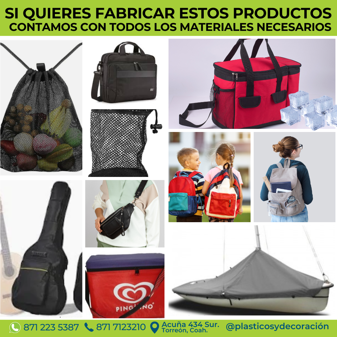 Hule Canastas, también conocido como tela poliester, Poliester 600, tela para mochilas, tela plastificada para mochilas.

Se utiliza para petacas o maletas, bolsas y mochilas, cubiertas de lanchas, cualquier tipo de cubiertas, cualquier tipo de fundas, protecciones, fornitura militar, accesorios para mascotas, estucheras y cosmetiqueras, mariconeras, mochilas escolares, fundas de instrumentos musicales, materiales promocionales, hieleras, cangureras, mochila tipo hielera, mochila o maleta, bolsos, loncheras, bolsas, lapiceras, toldos, bolsas de dormir. etc.
