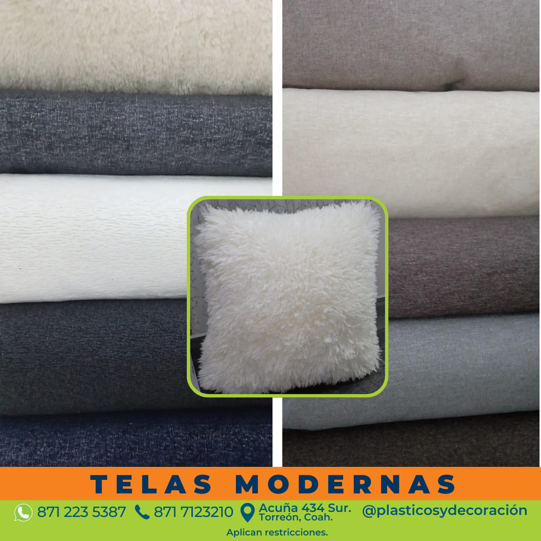 Telas modernas economicas cortinas manteles muebles baratas